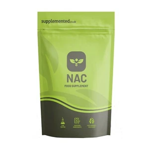 NAC N-Acetyl-Cysteine 600mg 180 Capsules Liver and Lung Support - Picture 1 of 10