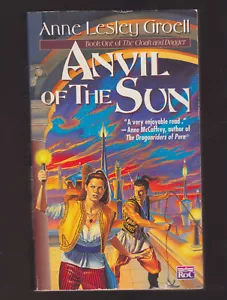 ANVIL OF THE SUN pb Anne Lesley Groell the cloak and dagger Bk 1 - Picture 1 of 1