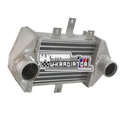 Side Mount Polished Aluminum Intercooler for 1991-1995 Toyota MR2 Coupe 2D 2.0L - Image 1 of 4