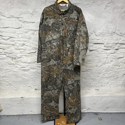 Vtg 90s Redhead Hunting Ripstop Fabric Coveralls Camo Non-Insulated Made in USA - Image 1 of 4