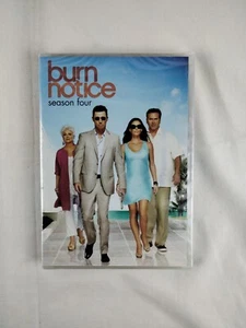 Burn Notice : Complete Season Four Series 4. NTSC DVD Region 1. New & Sealed - Picture 1 of 4