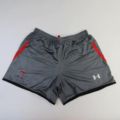 Texas Tech Red Raiders Under Armour Athletic Shorts Women's Silver/Red New Cover