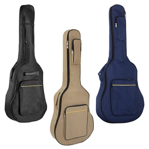 TRIXES Full Size Guitar Bag with Straps *All Colours* NEW Waterproof Padded Case - Picture 1 of 43