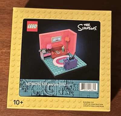 🍩 LEGO 6578425 Los Simpson: Exclusivo Juego de sala de estar retirado GWP NUEVO 🍺 Foto 1 de 2