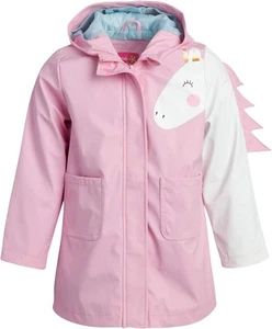 Pink Platinum Girls' Rain Jacket Size 6X - Picture 1 of 10