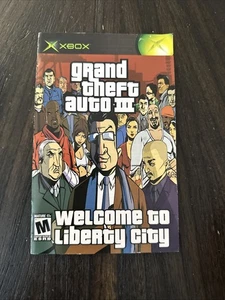 Manuale Xbox Grand Theft Auto III  - Foto 1 di 5