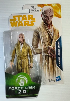 Figura Hasbro Star Wars Force Link 2.0 SUPREME LEADER SNOKE 3.75" NUEVO Dañado Foto 1 de 3
