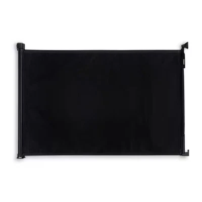 36 дюймов H выдвижные тканевые ворота безопасности черные - Изображение 1 из 4