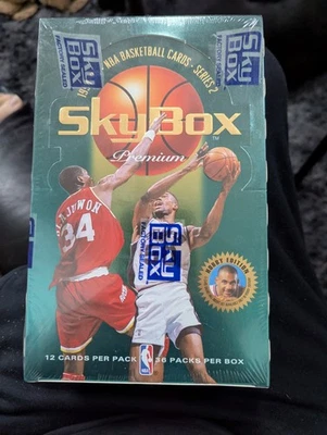 1994-95 Skybox Premium Series 2 篮球工厂密封盒 36 包罕见 — 第 1/4 张图片