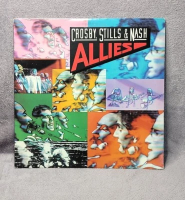 Crosby, Stills & Nash ‎- Allies - 1983 Atlantic ‎80075-1  - Image 1 of 4