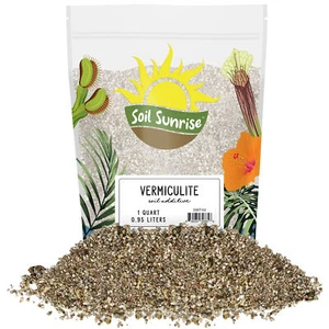 All Natural Vermiculite Soil Additive 1QT, Horticulture Soil Amendment - Picture 1 of 9