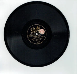 78T 25cm Fredo GARDONI & Manuel PUIG Accordéon Disque BAL MUSETTE - PATHE 98050 - Picture 1 of 1