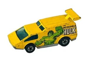 Mattel Hot Wheels Vtg Super Hero 1978 MCG Incredible Hulk Spoiler Sport Van Car - Picture 1 of 4