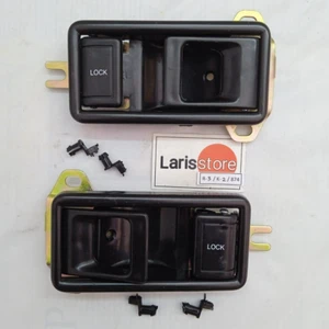 Daihatsu TAFT Feroza Rocky Fourtrak Front Door Inside Handle with Bezel Pair L/R - Picture 1 of 3