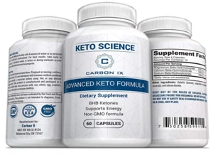 Keto Science Advanced Keto Formula | Keto Test Strips - Picture 1 of 3