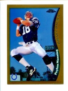 1998 Topps Chrome #165  Peyton Manning 🏈 RC - Picture 1 of 2