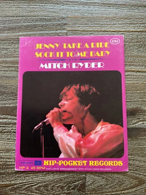 MITCH RYDER "Jenny Take A Ride" HP-4 Hip Pocket Record  Philco Ford~LP36 - Image 1 of 2