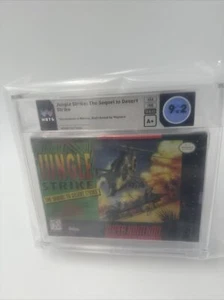 Jungle Strike (Super Nintendo) WATA 9.2A+ New Sealed Graded - Picture 1 of 5