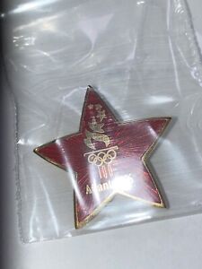 PIN 1996 Atlanta Olympics Red Star