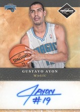 2011-12 Limited Basketball 2011 Draft Pick Redemption Auto #XR Gustavo Ayon
