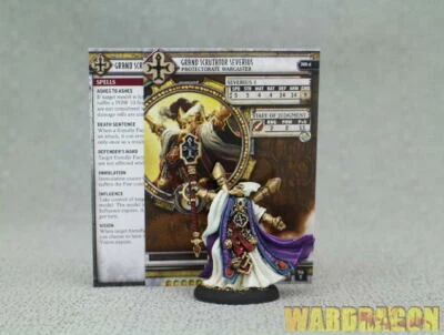 WDS painted The Protectorate of Menoth Warcasters Grand Scrutator Severius k10 - Image 1 of 4