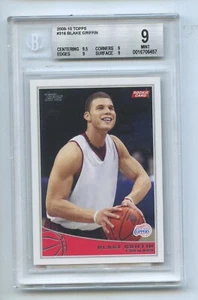 2009-10 BLAKE GRIFFIN TOPPS 316 ROOKIE CARD BGS GRADE 9 SUBGRADES NBA BASKETBALL - Picture 1 of 2