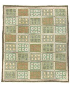 Handmade Green Washable Area Rugs for Living Room Bedroom Carpet Kitchen Rug - Picture 1 of 7