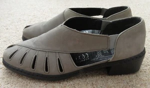 GREY SLIP ON CAPRICE AIR BAG SHOES SIZE 6G LEATHER BRAND NEW - Picture 1 of 10