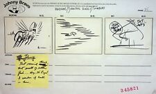Johnny Bravo KIRK TINGBLAD SIGNED Hand Drawn Production Storyboard Page 1997 #KT