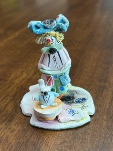 Lino Zampiva Porzellan Figur - Clown mit Hase - Made in Italy - Bild 1 von 9