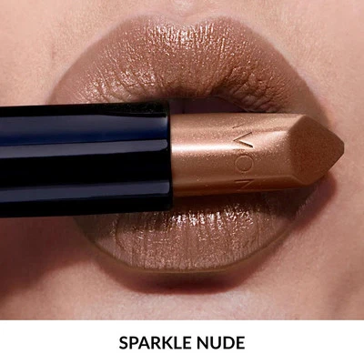 Avon Ultra Shimmer Lipstick in SPARKLE NUDE | SPF15 Full Size New Sealed Stock - Image 1 of 4