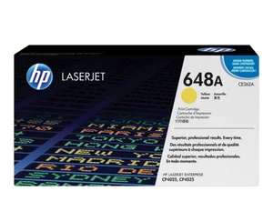 Genuine HP 648A (CE262A) Yellow LaserJet Toner Cartridge (Unopened) - Picture 1 of 1