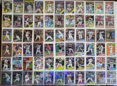 HUGE 88 Card Topps Anniversary Rookie  Lot,Mojo,Chrome,Parallel,SEE PICS,100% RC - Image 1 of 4