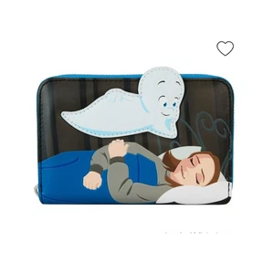Loungefly Casper the Friendly Ghost Glow-in-the-Dark Zip Around Wallet (NWT) - Picture 1 of 7