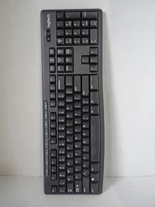 Wireless Keyboard Logitech slim model K270 black UNTESTED - Picture 1 of 20
