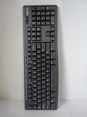 Wireless Keyboard Logitech slim model K270 black UNTESTED - Image 1 of 4