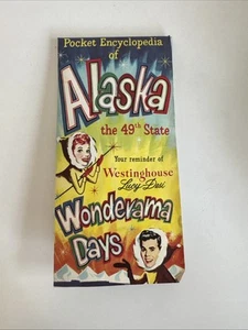 Brochure vintage 1959 viaggi e pubblicità per Alaska & Lucy & Desi - Westinghouse con mappa - Foto 1 di 6