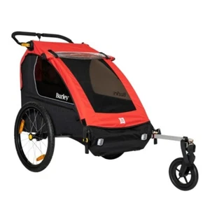Burley Honey Bee Child Bike Trailer and Stroller - Red - Picture 1 of 5