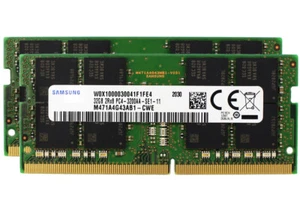 Sam Original 64GB (2x32GB) DDR4 3200 MHz PC4-25600 SODIMM 2Rx8 CL22 1.2v 260-PIN - Picture 1 of 2