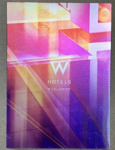 W Hotel Vinyl Holographic Oversized Postcard - Picture 1 of 4