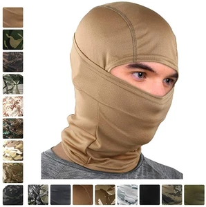 Tactical Airsoft Full Face Mask Balaclava Hood Headwear Motorcycle Hunting CS - Picture 1 of 78