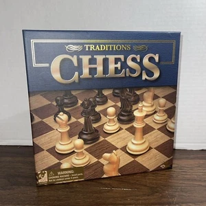 Classic Traditions' CHESS Board Game Set Family Educational Used Complete - Picture 1 of 3