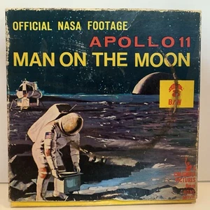 Official NASA Footage Apollo 11, Man on the Moon- Vintage Columbia Pictures 8mm - Picture 1 of 4