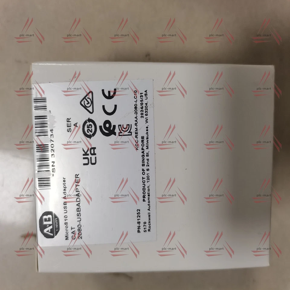 new Allen-Bradley Micro810 2080-USB ADAPTER PLC Programming USB Adapter Rev - Image 1 of 1
