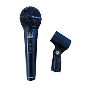 AKG Microphone D2200S Hypercardioid Box & Clamp Made in Austria Black