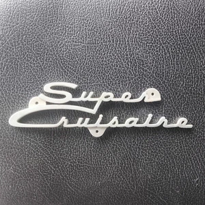 Super Cruisaire Vespa ALLSTATE Badge for sale Emblem logo Handmade 125 150 1950s - Picture 1 of 7