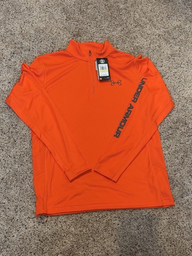 Maglione Uomo Arancione Under Armour 1290796