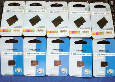 Lotof 10 Micro SD Memory Card  1GB - Image 1 of 3