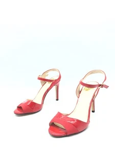 Buffalo Sandalias De Tacón Rojo Para Mujer T.37 US.6 UK.4 - Imagen 1 de 5