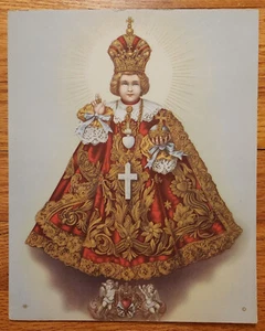 Estampado Infantil de Praga Vintage 8x10" N.G. Impresión Basevi 1938 #6026 Fe Católica - Imagen 1 de 1